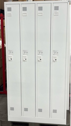 東洋事務機　ダイヤル4人用ロッカー