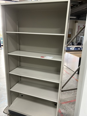 オープン書庫　アイボリー