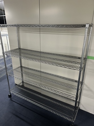 メタルラック　キャスター付き　エレクター