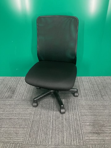 肘無し事務チェア