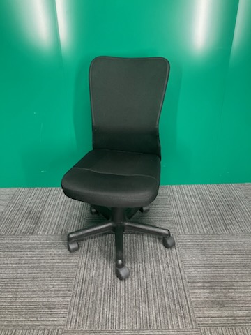 肘無し事務チェア