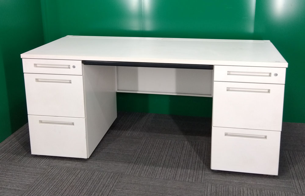 イトーキ両袖デスク（W1600）