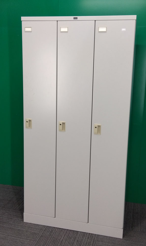 ウチダ3人用ロッカー