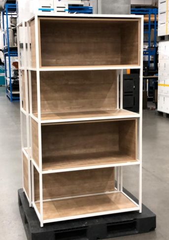 オープンシェルフ5段