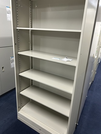 生興　オープン書庫　アイボリー