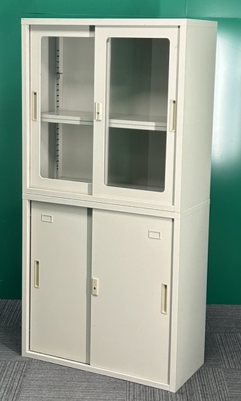 上下書庫　東洋スチール+ガラス